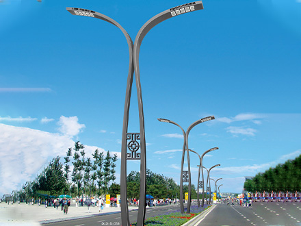 双臂路灯
