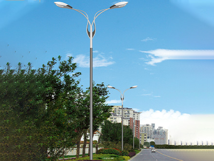 双臂路灯